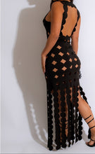 Load image into Gallery viewer, Black Diamond Dress
